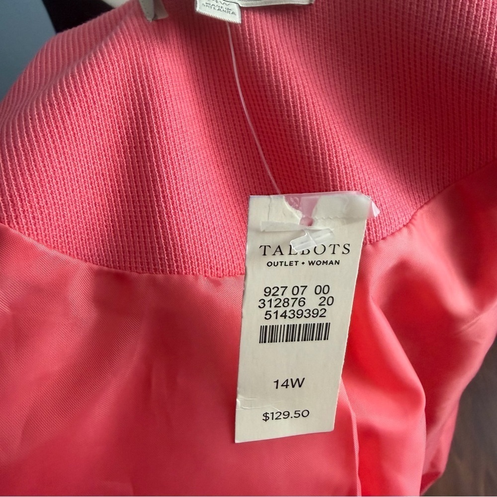 Talbots Pink Blazer - Picture 7 of 9